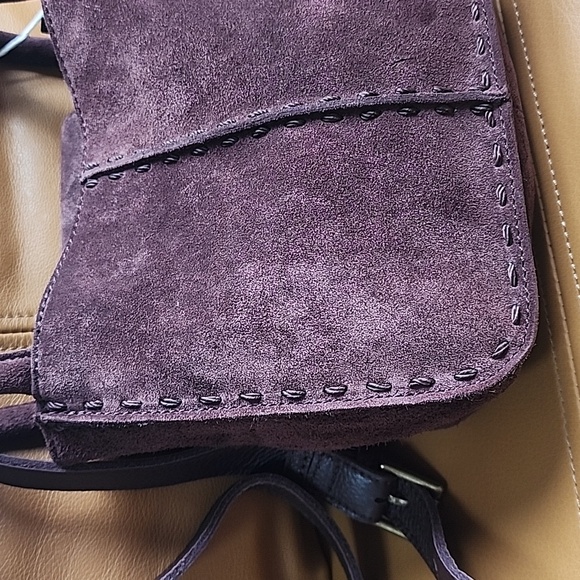 Elegant Suede Women's Bag - Picture 2 of 11
